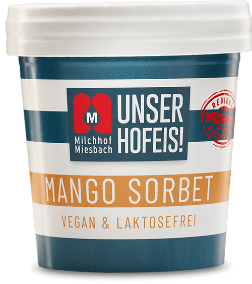 Mango Sorbet – Unser Hofeis!