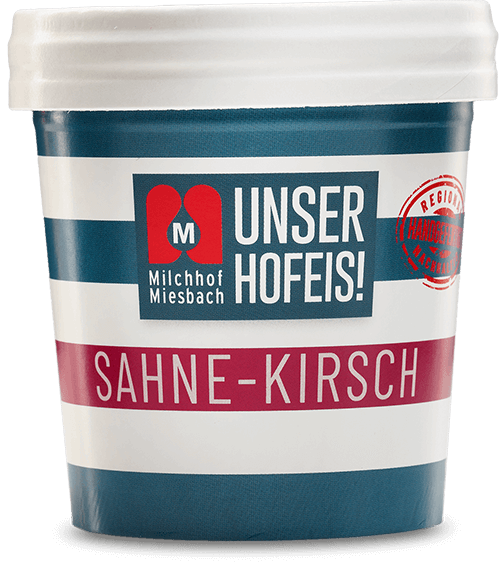 Sahne-Kirsche – Unser Hofeis!